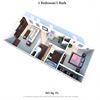 1 Bedroom 1 Bath